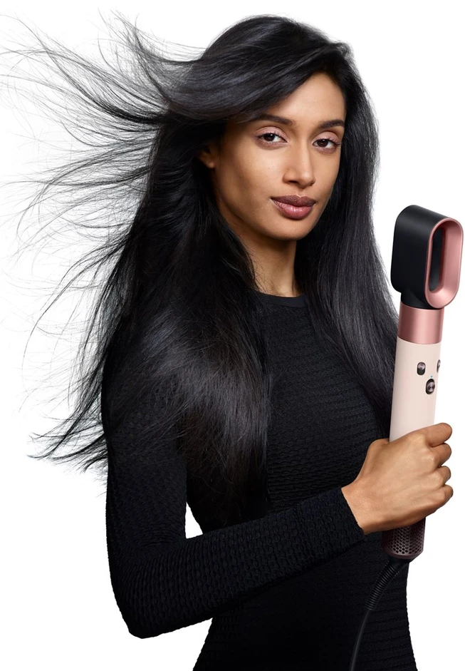 Plaukų formavimo priemonė - Dyson Airwrap i.d. Multistyler 1300 W, 6 priedai, šiltai rožinė auksinė