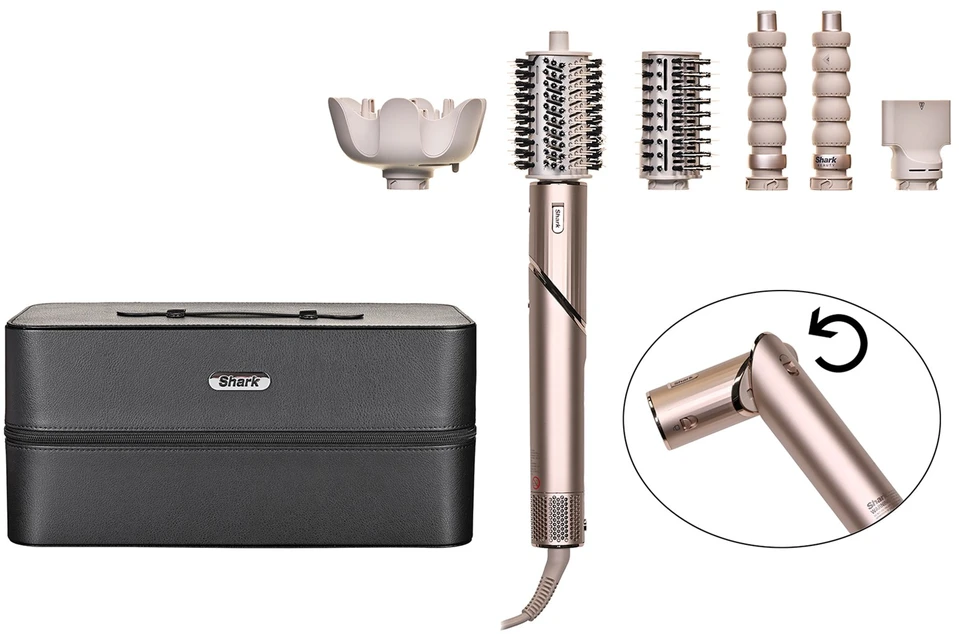 Shark FlexStyle Džiovintuvas ir plaukų formavimo prietaisas “5-in-1“ - HD446SLEU