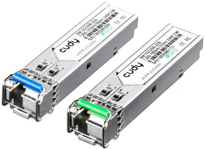 Šakotuvas CUDY SM100GSB-20AB įdėklas/modulis SFP