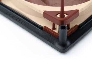 Noctua NA-SFMA1 kompiuterio aušinimo komponentas Universalus montavimo komplektas Juodas 2 vnt.