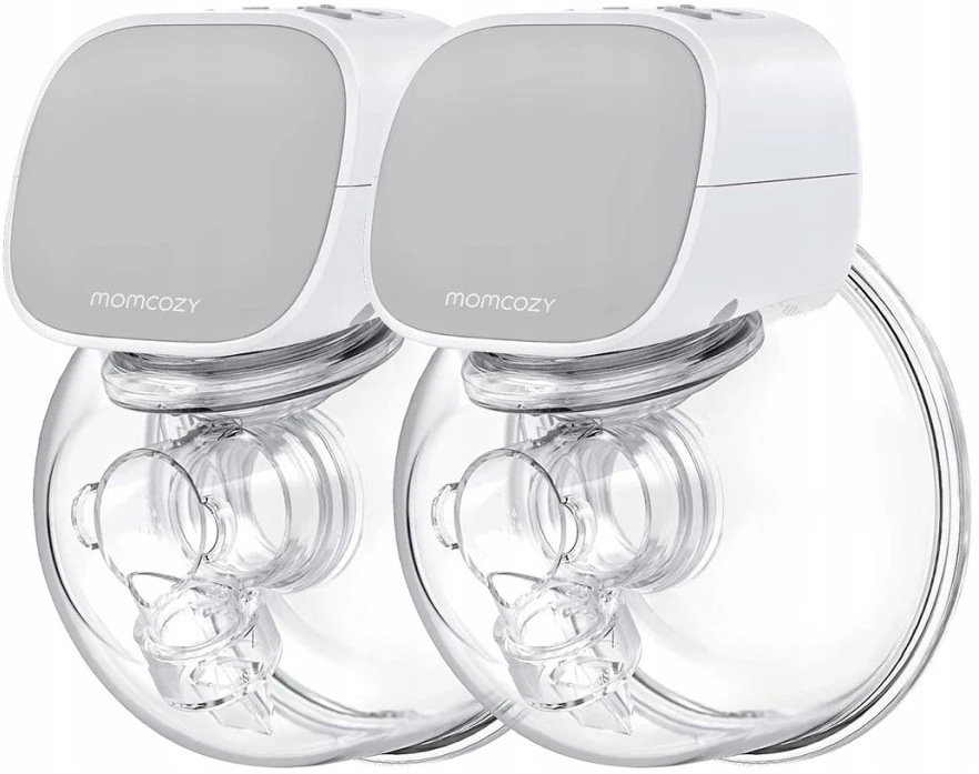 Dvigubas nešiojamas belaidis pientraukis Momcozy S9 Pro