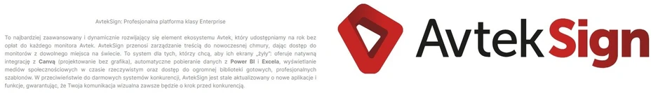 AVTEK DS2 75 colių informacinis monitorius
