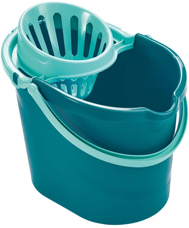 Leifheit 56792 mop Metal, Plastic, Viscose Turquoise, Baltas