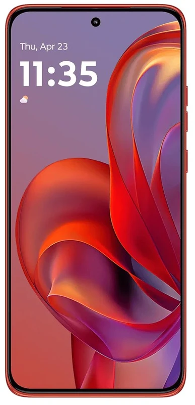 Motorola rinkinys: Moto Edge 60 Neo 8/256GB telefonas (raudonas) + Moto Buds ausinės (melsvos)
