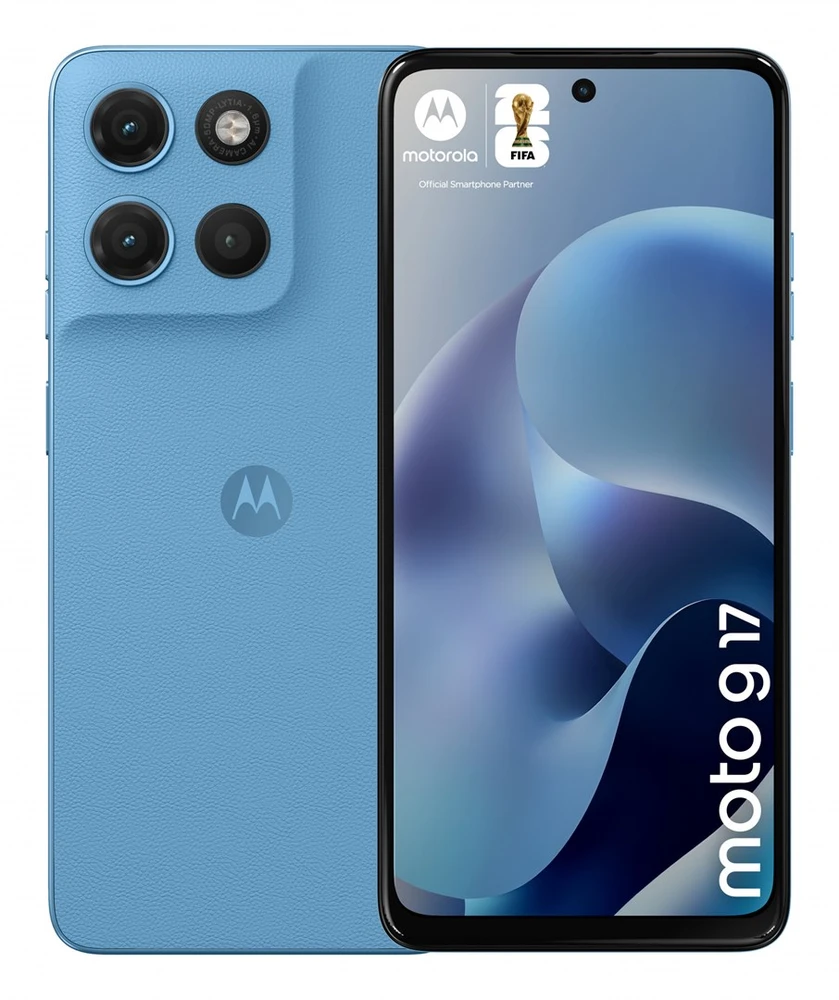 Motorola moto g17 17,1 cm (6,72") Dviejų SIM kortelių Android 15 USB Type-C 8 GB 128 GB 5200 mAh Mėlyna