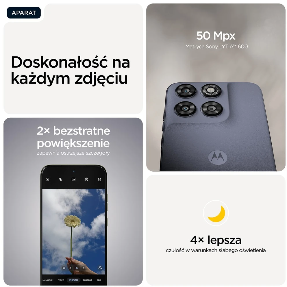 „Motorola Moto G67“ 17,3 cm (6,8 colio) hibridinis dviejų SIM kortelių „Android 16.0“ 5G USB C tipo 8 GB 256 GB 5200 mAh Pilkas