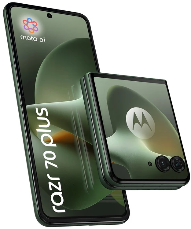 „Motorola Razr 70 Plus 5G“ su dviem SIM kortelėmis, 12 GB RAM, 512 GB RAM ir „Mountain View“