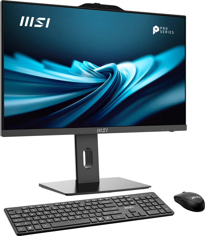 Stacionarus kompiuteris MSI Pro AP242P 14M-813EU Intel® Core™ i7 i7-14700 60.5 cm (23.8") 1920 x 1080 pikselių All-in-One PC 16 GB DDR5-SDRAM 1 TB SSD NoOS Wi-Fi 6E (802.11ax) Juodas