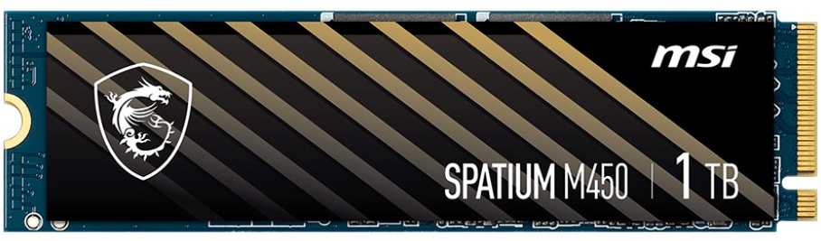 MSI Dysk spatium m450 1tb v1 m.2 pcie4 3600/3000mb/s