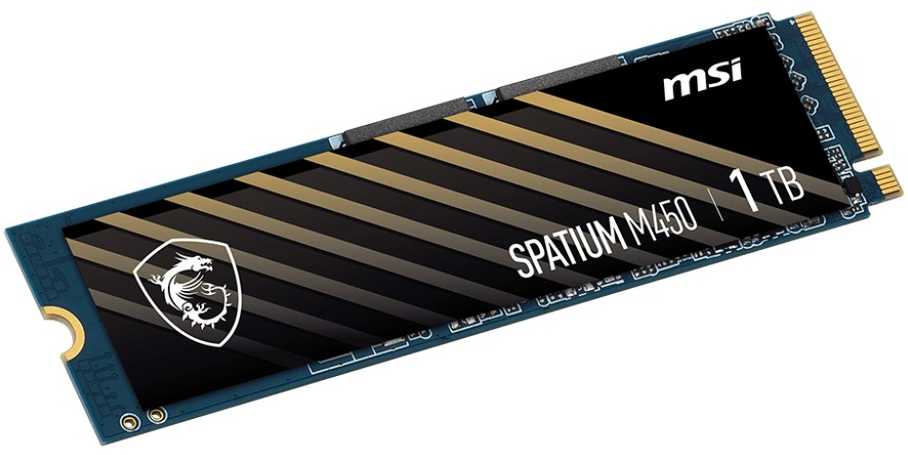 MSI Dysk spatium m450 1tb v1 m.2 pcie4 3600/3000mb/s