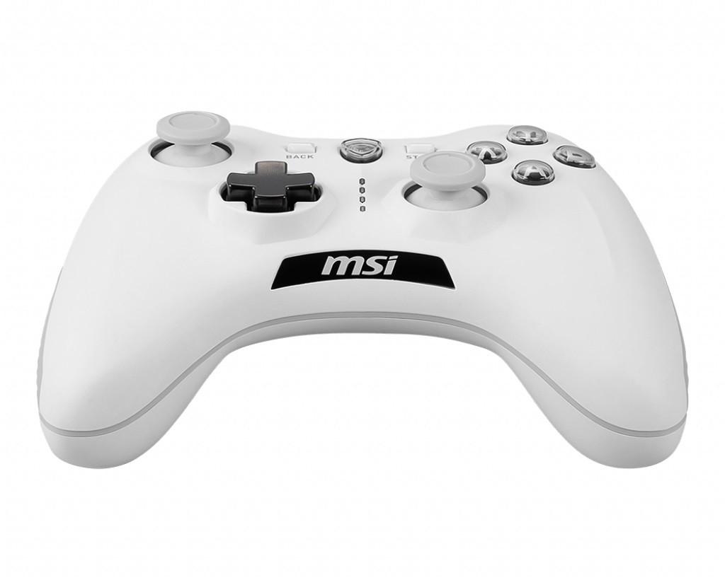 Žaidimų pultas MSI Force GC30 V2, baltos spalvos