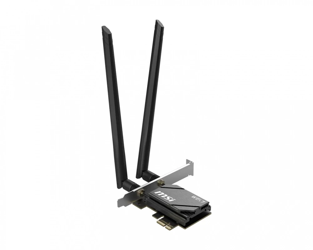 MSI HERALD BE6500 WiFi 7 PCIe plokštė
