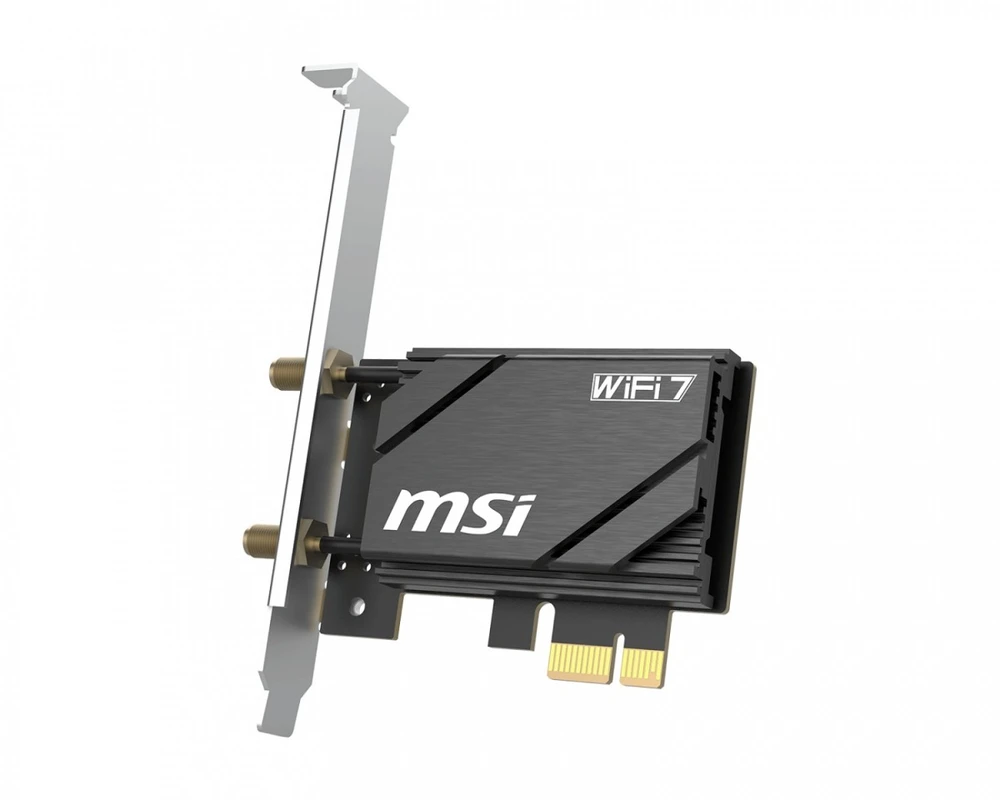 MSI HERALD BE6500 WiFi 7 PCIe plokštė