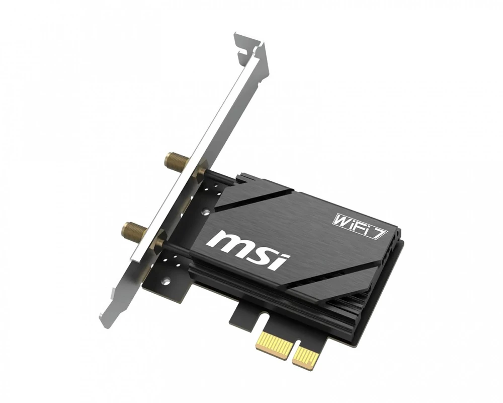 MSI HERALD BE6500 WiFi 7 PCIe plokštė