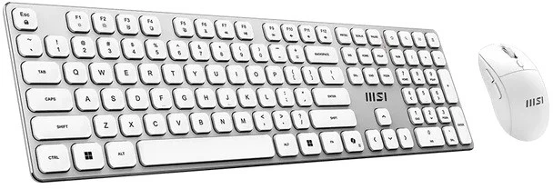 Klaviatūra žaidimams MSI Forge K210 Combo Baltas US