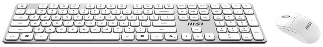 Klaviatūra žaidimams MSI Forge K210 Combo Baltas US