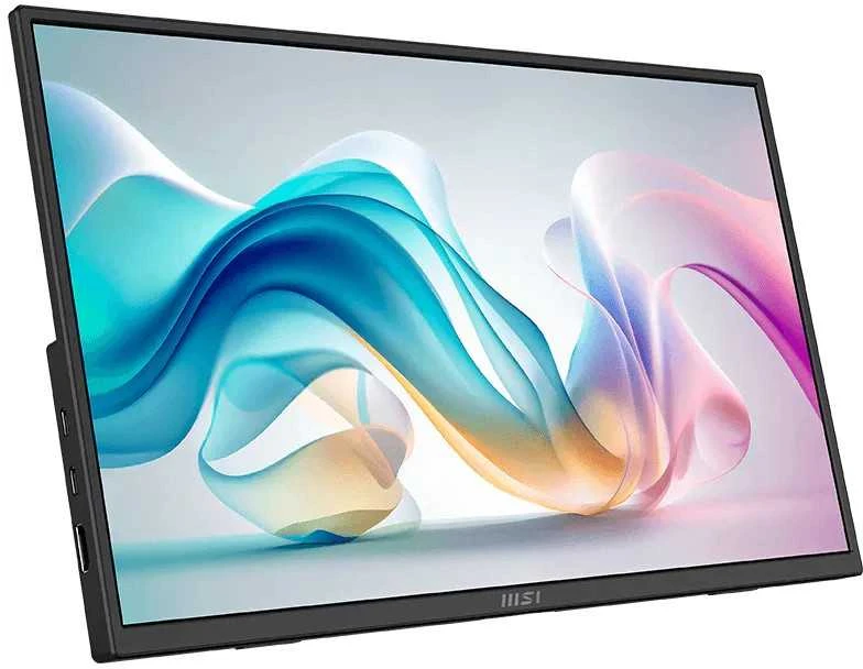 Monitorius MSI PRO MP165 E6 / 15.6″ / FHD / IPS / 60Hz / 4ms (GtG) / portable / juodas – PD 15W