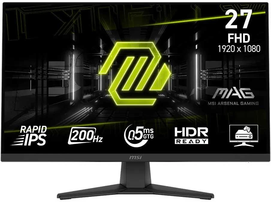 Monitorius MSI MAG 272F - 200Hz | Full HD | Rapid IPS | 27"