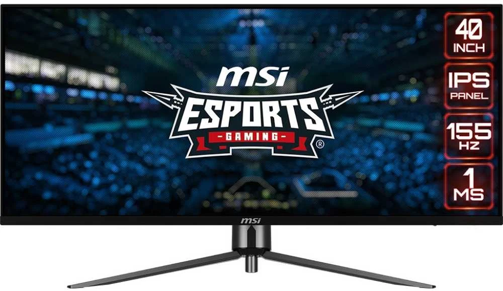 Monitorius MSI MAG401QR - 40" | IPS | UWQHD | 1 ms | 155 Hz