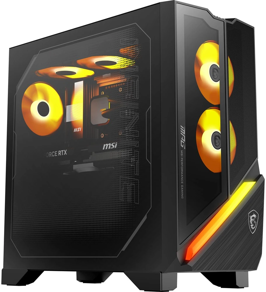 Stacionarus kompiuteris MSI MPG Infinite Z3 X3D 9NVVR7-685EU AMD Ryzen™ 7 9800X3D 32 GB DDR5-SDRAM 2 TB SSD NVIDIA GeForce RTX 5080 Windows 11 Home Desktop PC Juodas
