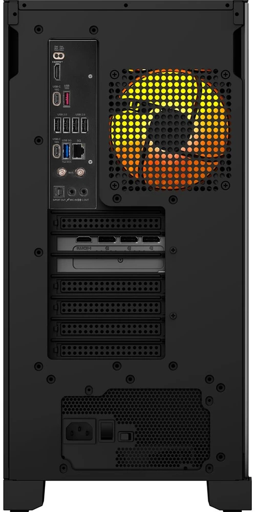 Stacionarus kompiuteris MSI MPG Infinite Z3 X3D 9NVVR7-685EU AMD Ryzen™ 7 9800X3D 32 GB DDR5-SDRAM 2 TB SSD NVIDIA GeForce RTX 5080 Windows 11 Home Desktop PC Juodas