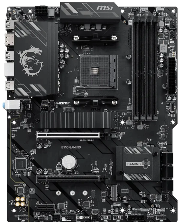 pagrindinė plokštė MSI B550 GAMING