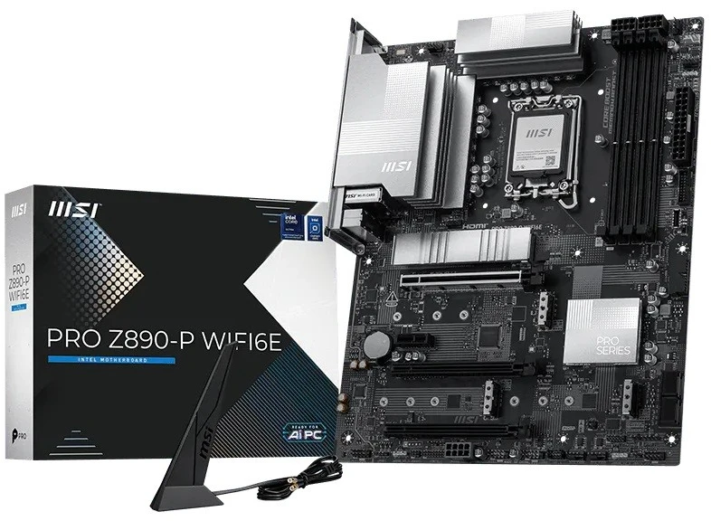 Pagrindinė plokštė MSI PRO Z890-P WIFI6E