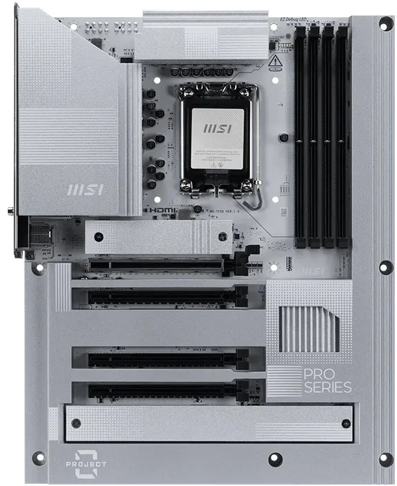 MSI pagrindinė plokštė pro z890-s wifi pz s185 1 4ddr5 atx