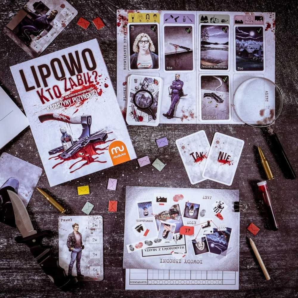 MUDUKO Stalo žaidimas Lipowo kas nužudė