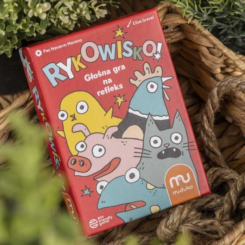 MUDUKO Stalo žaidimas Rykowisko su gyvūnų garsais