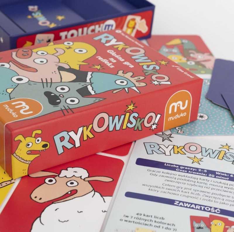 MUDUKO Stalo žaidimas Rykowisko su gyvūnų garsais