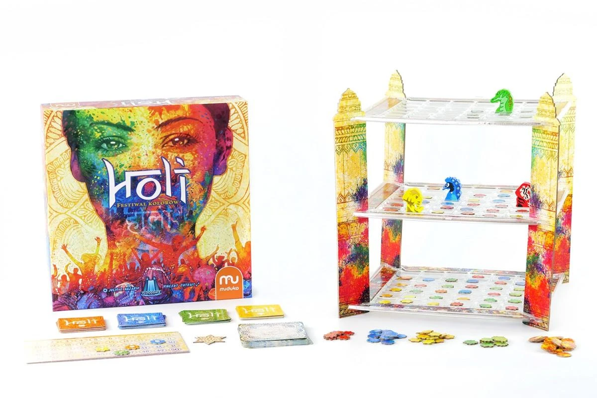 Dėlionė Stalo žaidimas Holi spalvų festivalis MUDUKO