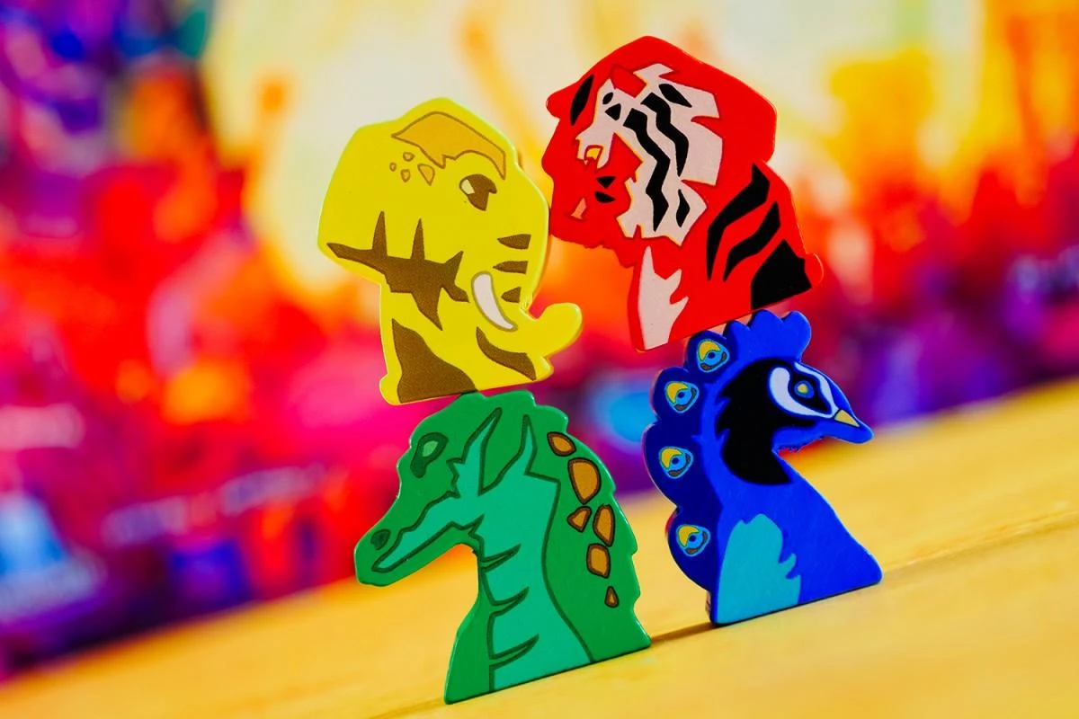 Dėlionė Stalo žaidimas Holi spalvų festivalis MUDUKO