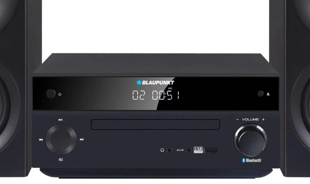 Muzikinis centras Blaupunkt MS30.2BT Bluetooth microphone juodas