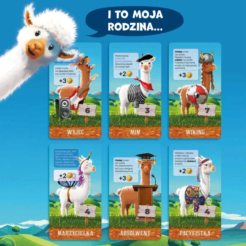 Nasza Ksiegarnia Mūsų knygynas „Alpaca Game“ 04093