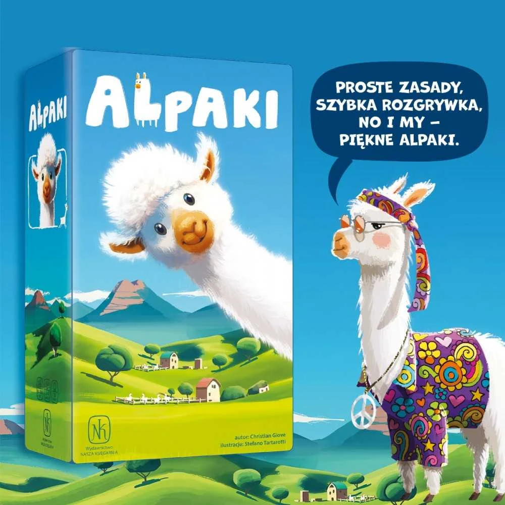 Nasza Ksiegarnia Mūsų knygynas „Alpaca Game“ 04093