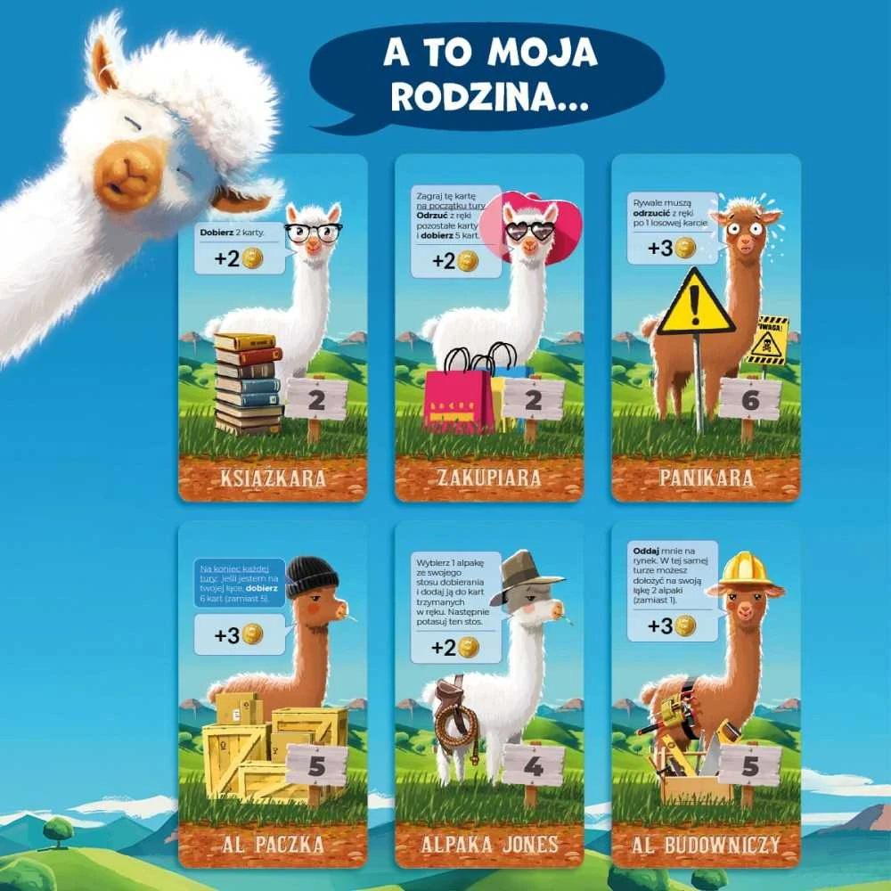 Nasza Ksiegarnia Mūsų knygynas „Alpaca Game“ 04093