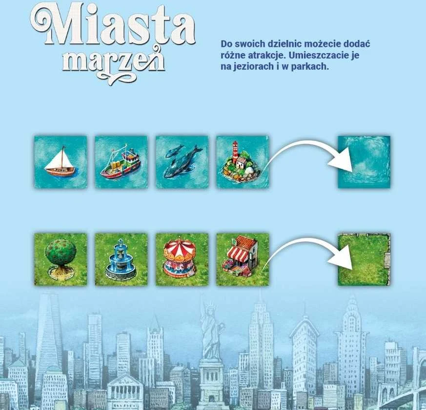 Nasza Ksiegarnia Mūsų knygynas Žaidimas Svajonių miestai 04635