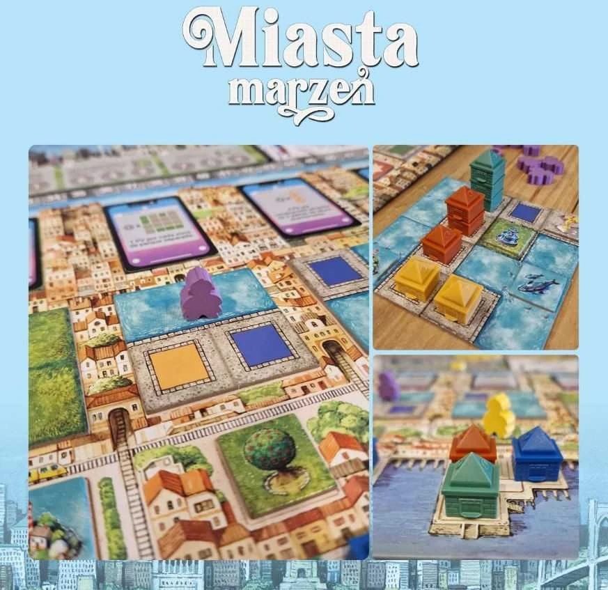 Nasza Ksiegarnia Mūsų knygynas Žaidimas Svajonių miestai 04635