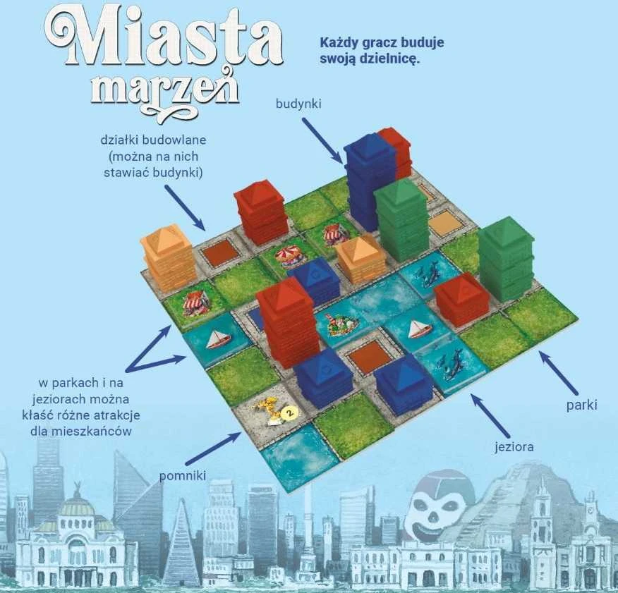 Nasza Ksiegarnia Mūsų knygynas Žaidimas Svajonių miestai 04635