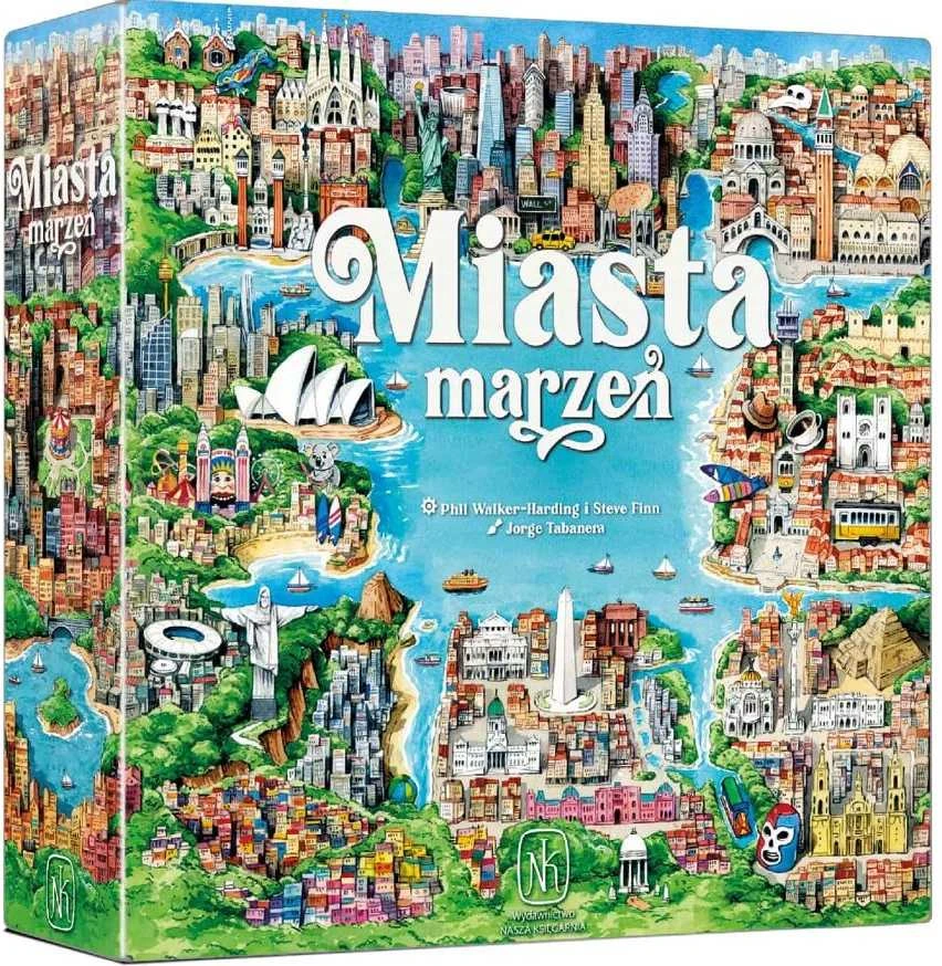 Nasza Ksiegarnia Mūsų knygynas Žaidimas Svajonių miestai 04635