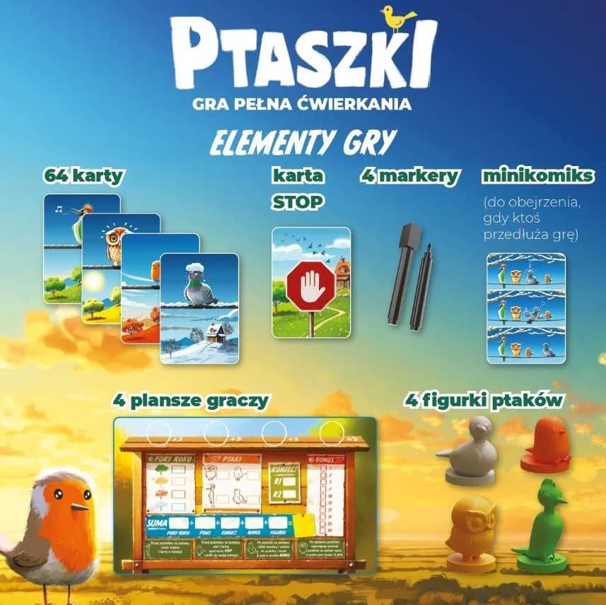 Nasza Ksiegarnia Mūsų knygyno paukščių žaidimas 04581
