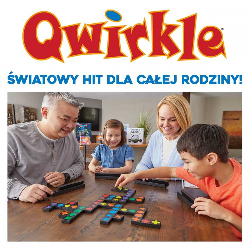 Nasza Ksiegarnia QWIRKLE stalo žaidimai atitinka spalvas ir formas 6+ Mūsų knygynas