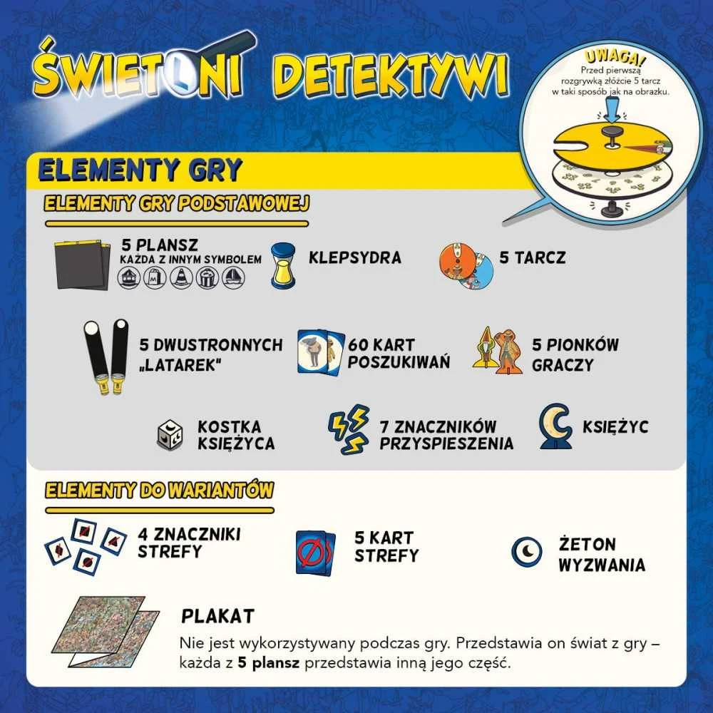 Nasza Ksiegarnia Žaidimas Light Detectives 05489