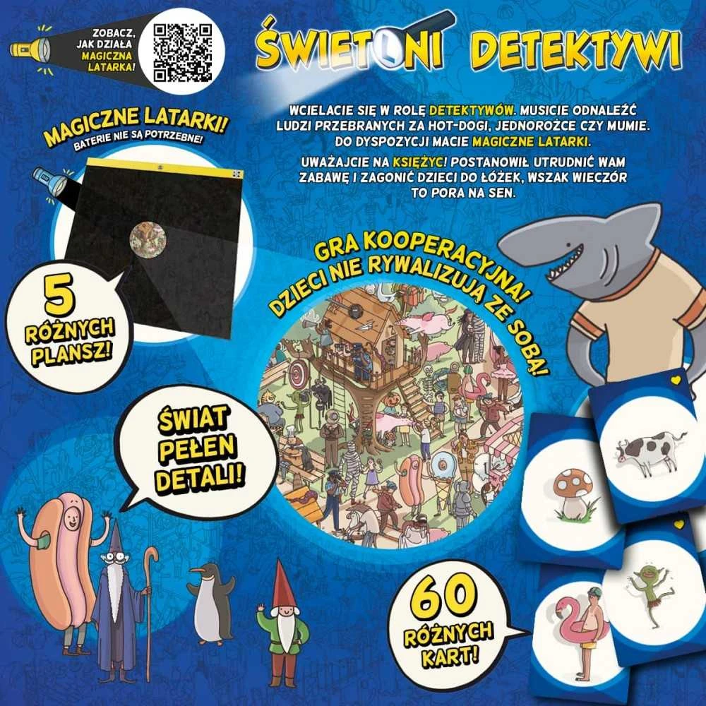 Nasza Ksiegarnia Žaidimas Light Detectives 05489