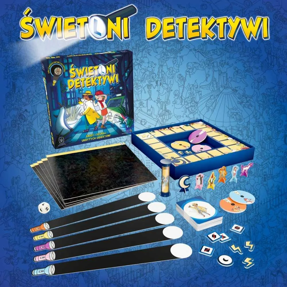 Nasza Ksiegarnia Žaidimas Light Detectives 05489