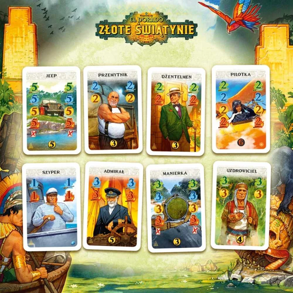 Nasza Ksiegarnia Mūsų knygyno žaidimų ekspedicija į El Dorado auksines šventyklas 00248