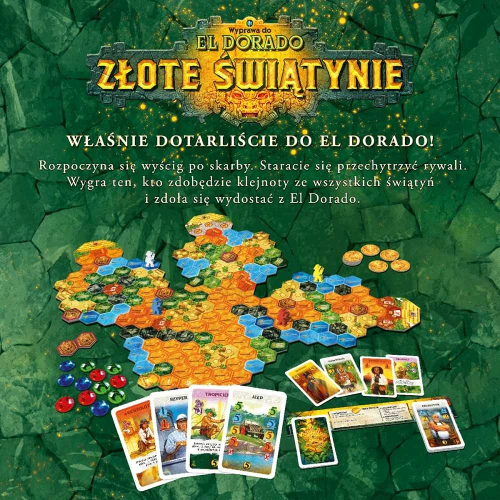 Nasza Ksiegarnia Mūsų knygyno žaidimų ekspedicija į El Dorado auksines šventyklas 00248