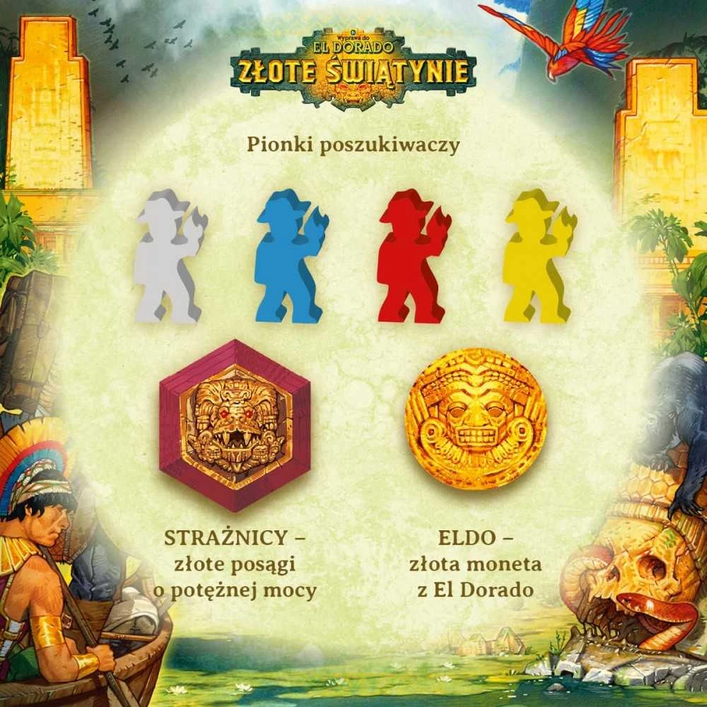 Nasza Ksiegarnia Mūsų knygyno žaidimų ekspedicija į El Dorado auksines šventyklas 00248