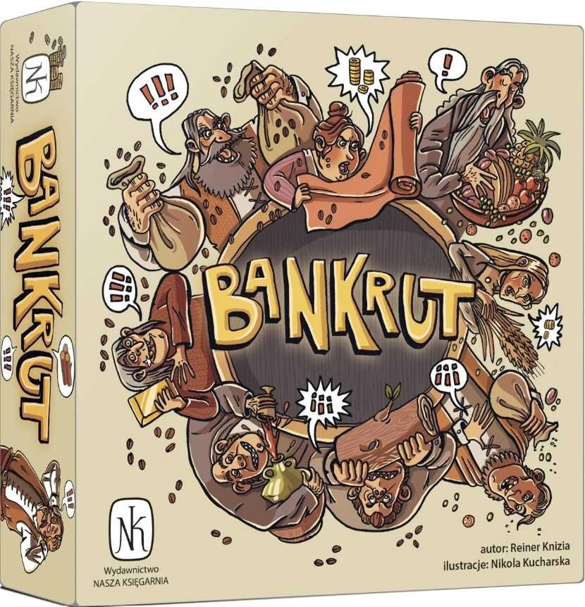 Nasza Ksiegarnia Mūsų knygynas Bankrut stalo žaidimas (225238)